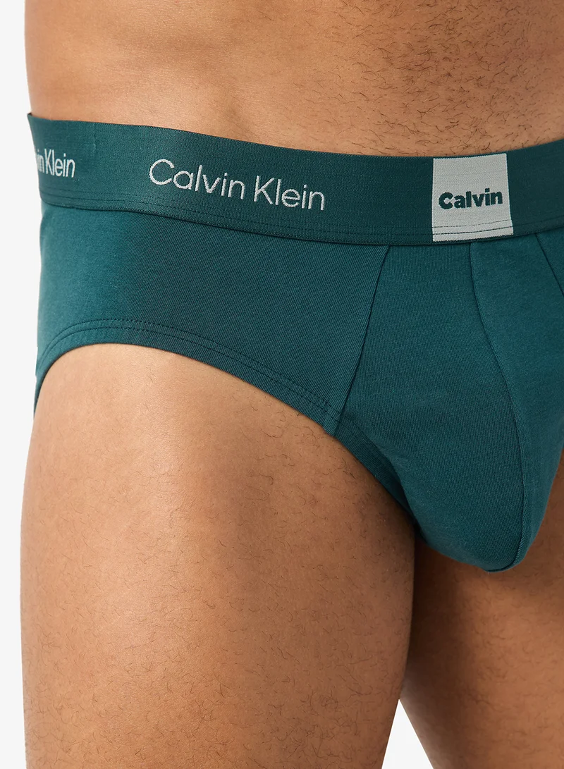 CALVIN KLEIN 3 Pack Briefs - Icon Logo Graphic